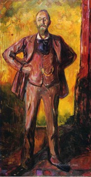 Edvard Munch Painting - profesor daniel jacobson 1909 Edvard Munch